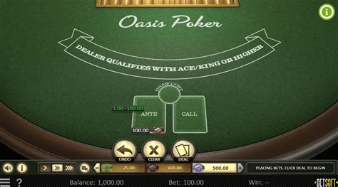 Read our Oasis Poker Guide or Play our Free Oasis Poker Game .